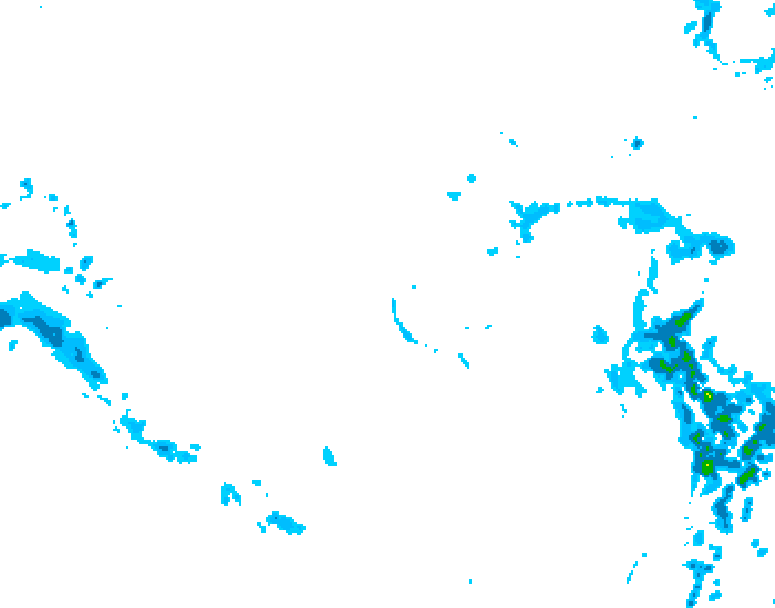 GDPS precipitation 180 hour forecast chart for Canada based on 2025/12/04 1200Z data