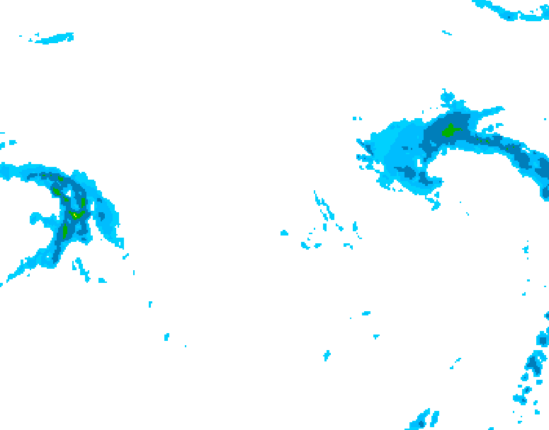 GDPS precipitation 198 hour forecast chart for Canada based on 2025/12/04 1200Z data