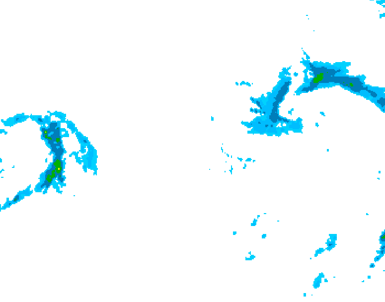 GDPS precipitation 204 hour forecast chart for Canada based on 2025/12/04 1200Z data