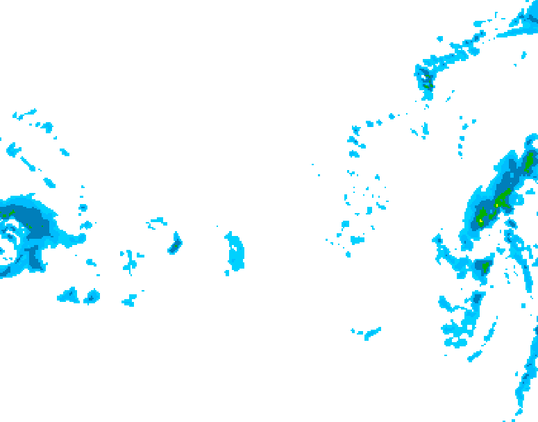 GDPS precipitation 234 hour forecast chart for Canada based on 2025/12/04 1200Z data
