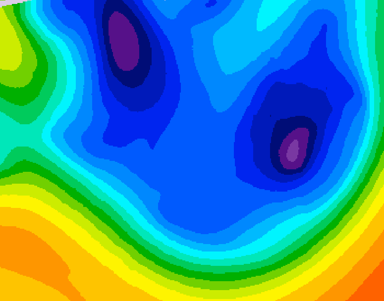 GDPS 500 millibar geopotential height 168 hour forecast chart for Canada based on 2025/12/05 1200Z data