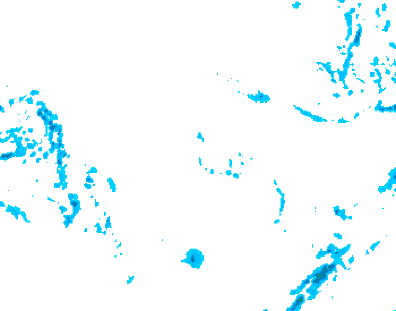 GDPS precipitation 048 hour forecast chart for Canada based on 2025/12/05 0000Z data