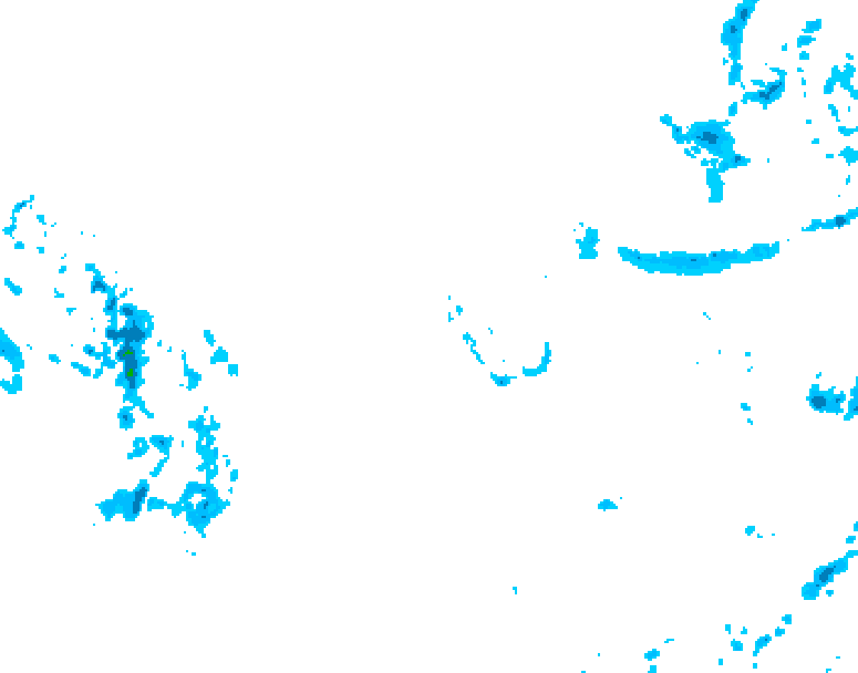 GDPS precipitation 072 hour forecast chart for Canada based on 2025/12/05 0000Z data