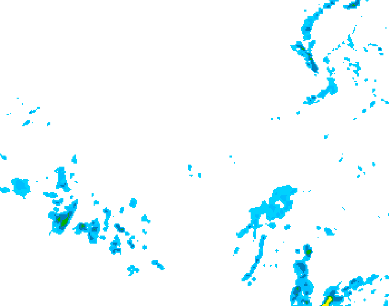 GDPS precipitation 144 hour forecast chart for Canada based on 2025/12/05 0000Z data