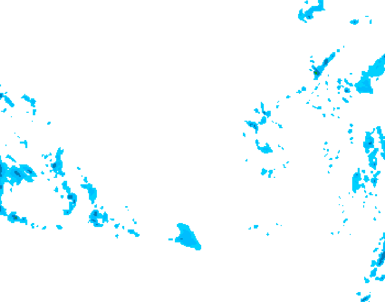 GDPS precipitation 228 hour forecast chart for Canada based on 2025/12/05 0000Z data