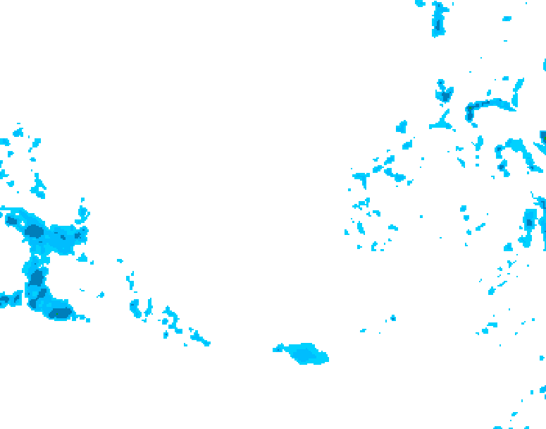 GDPS precipitation 234 hour forecast chart for Canada based on 2025/12/05 0000Z data