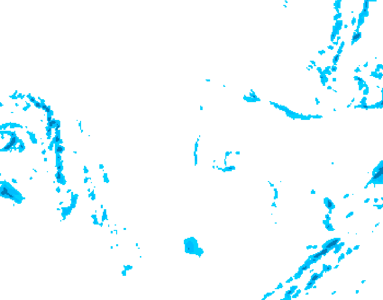 GDPS precipitation 024 hour forecast chart for Canada based on 2025/12/06 0000Z data