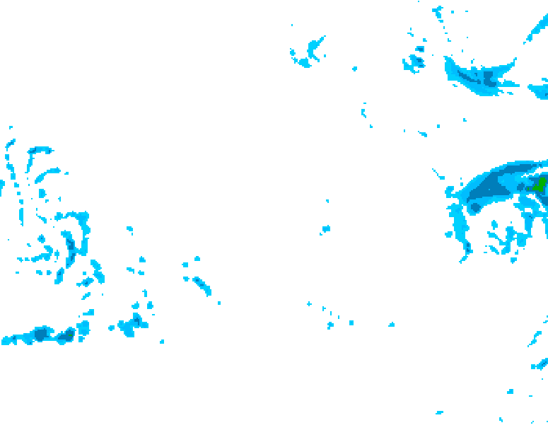 GDPS precipitation 228 hour forecast chart for Canada based on 2025/12/06 0000Z data