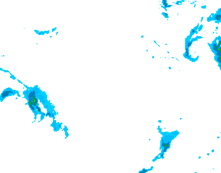 GDPS precipitation 144 hour forecast chart for Canada based on 2025/12/06 1200Z data