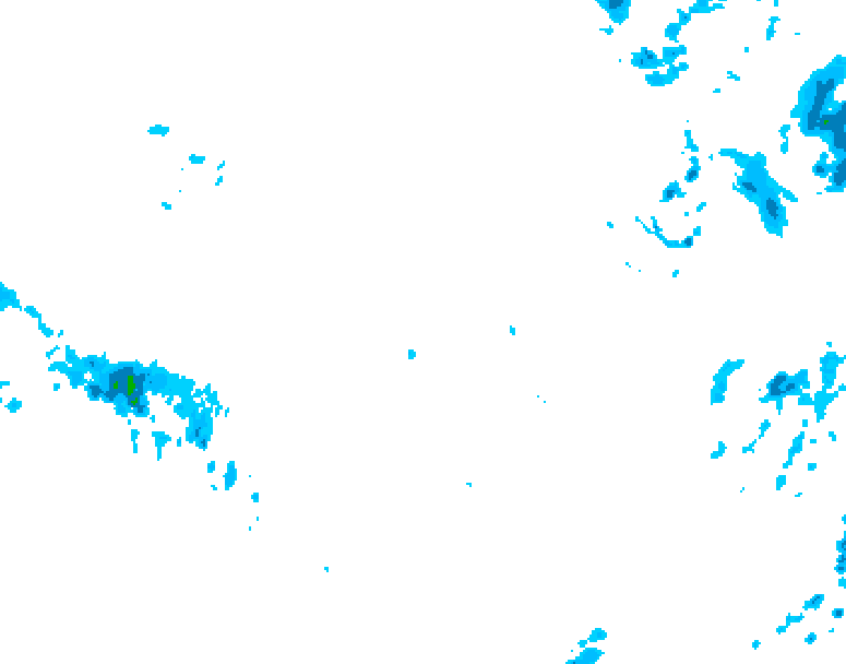 GDPS precipitation 138 hour forecast chart for Canada based on 2025/12/07 0000Z data