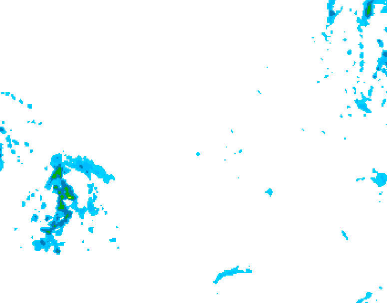 GDPS precipitation 198 hour forecast chart for Canada based on 2025/12/07 1200Z data