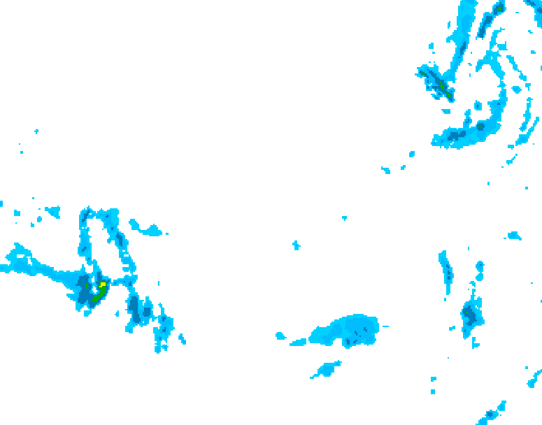 GDPS precipitation 060 hour forecast chart for Canada based on 2025/12/08 0000Z data