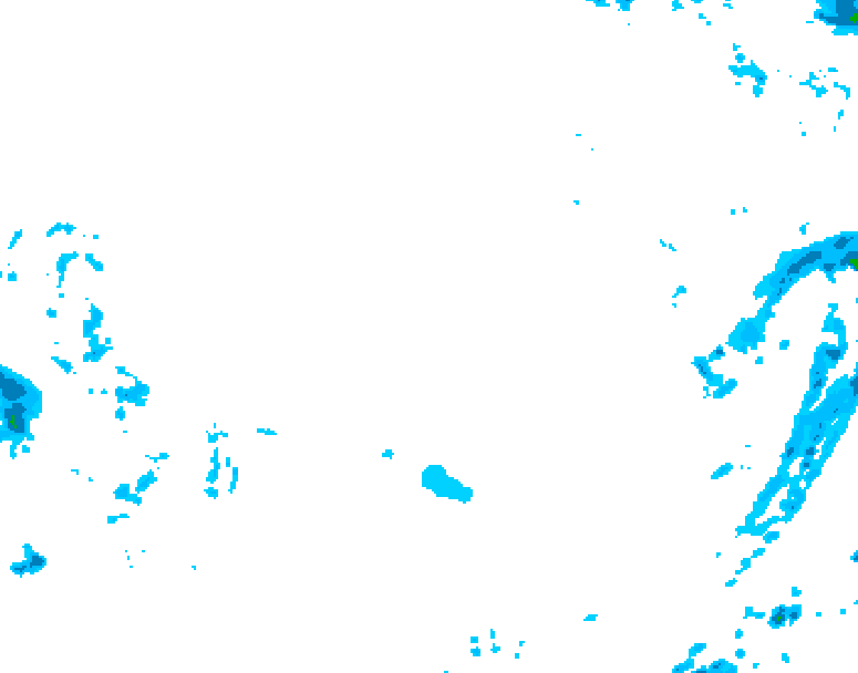 GDPS precipitation 168 hour forecast chart for Canada based on 2025/12/08 0000Z data