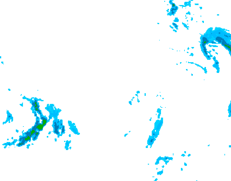 GDPS precipitation 240 hour forecast chart for Canada based on 2025/12/08 0000Z data