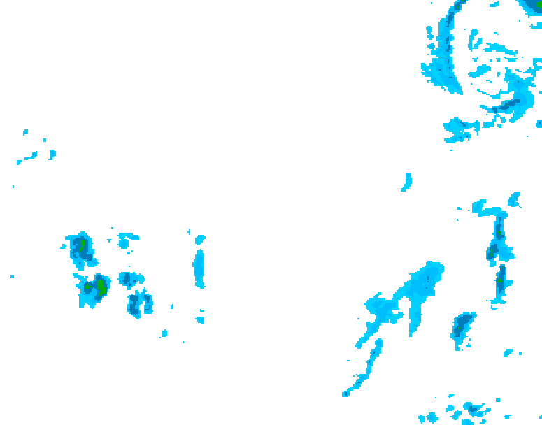 GDPS precipitation 060 hour forecast chart for Canada based on 2025/12/08 1200Z data