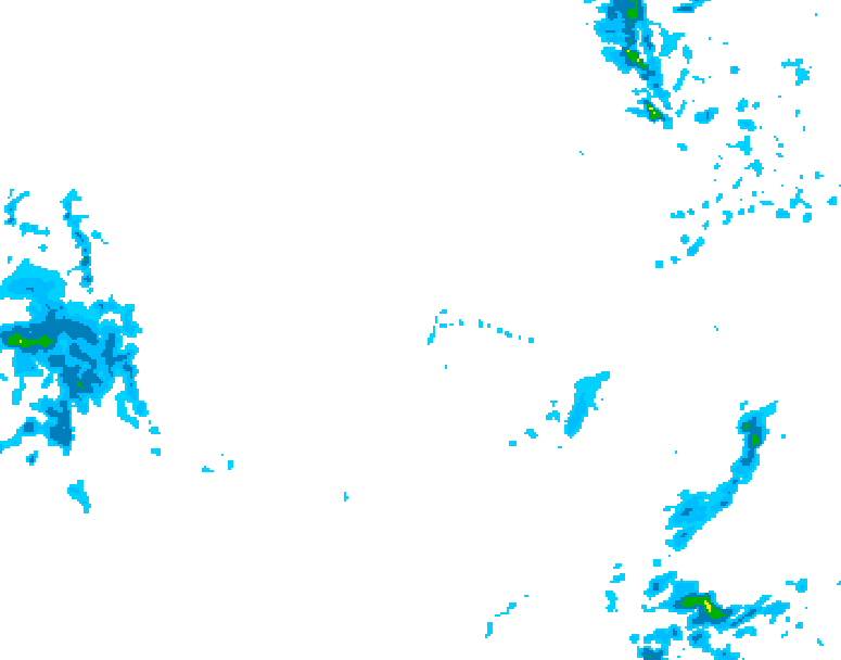 GDPS precipitation 210 hour forecast chart for Canada based on 2025/12/08 1200Z data
