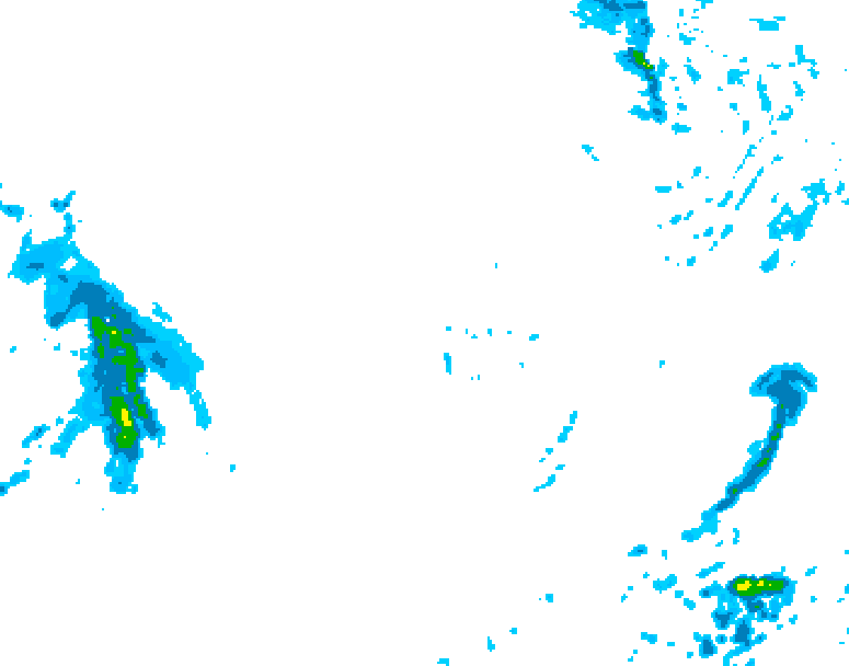 GDPS precipitation 216 hour forecast chart for Canada based on 2025/12/08 1200Z data