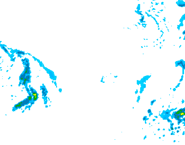 GDPS precipitation 228 hour forecast chart for Canada based on 2025/12/08 1200Z data