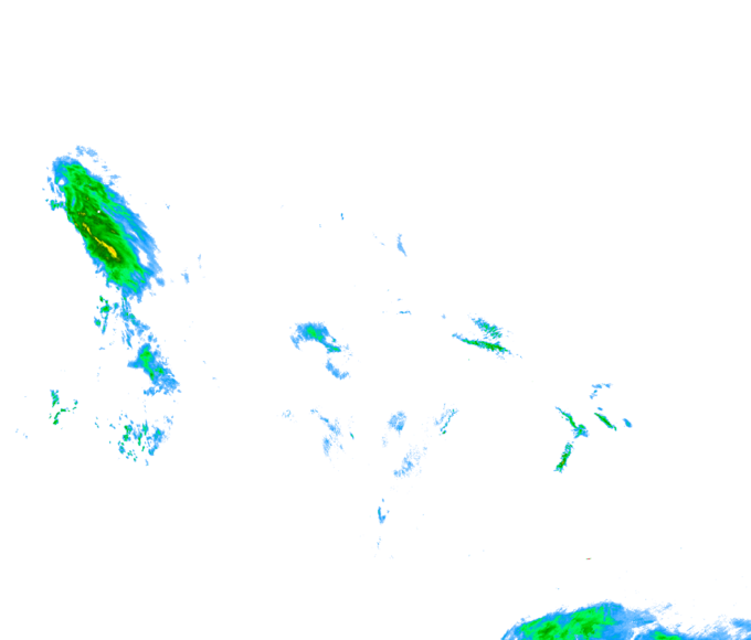 Weather radar data valid at 2025/12/08 16:24 UTC