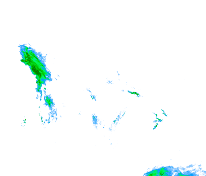 Weather radar data valid at 2025/12/08 18:00 UTC