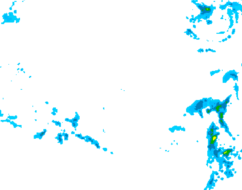 GDPS precipitation 060 hour forecast chart for Canada based on 2025/12/09 0000Z data