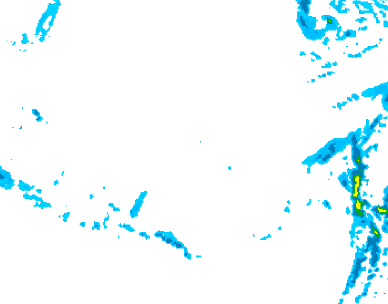 GDPS precipitation 066 hour forecast chart for Canada based on 2025/12/09 0000Z data