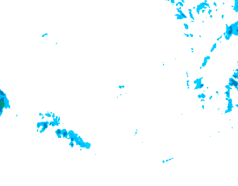 GDPS precipitation 090 hour forecast chart for Canada based on 2025/12/09 0000Z data