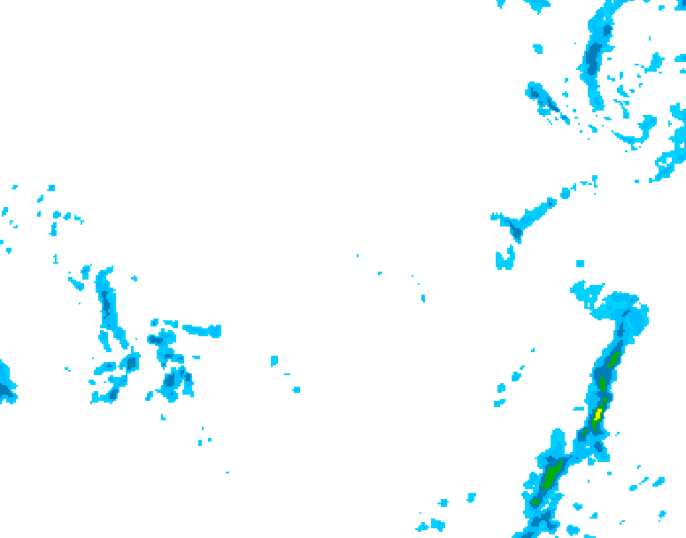 GDPS precipitation 192 hour forecast chart for Canada based on 2025/12/09 0000Z data