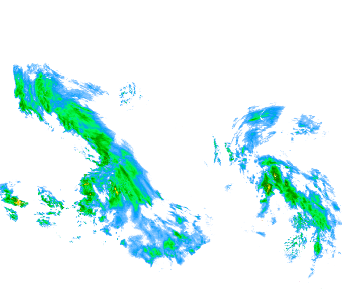 Weather radar data valid at 2025/12/09 21:06 UTC
