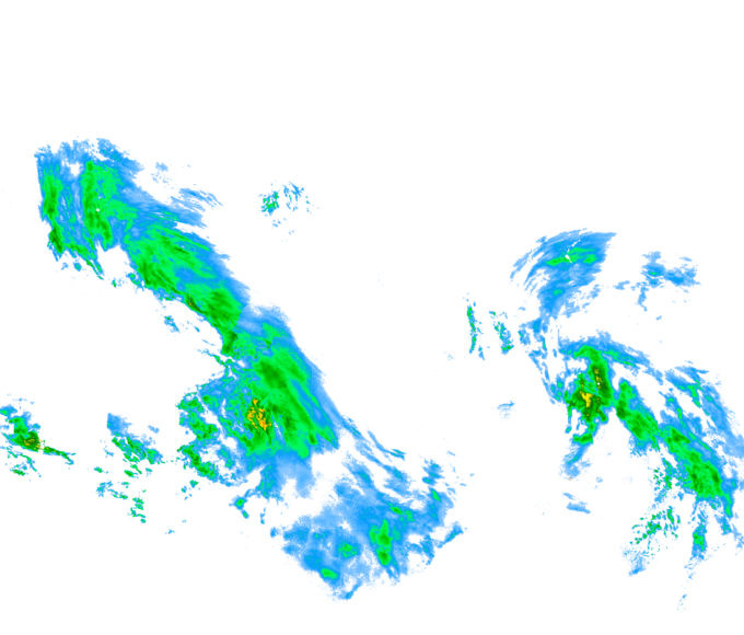Weather radar data valid at 2025/12/09 21:36 UTC