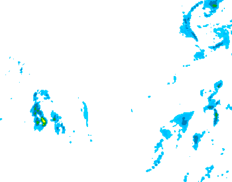 GDPS precipitation 024 hour forecast chart for Canada based on 2025/12/10 0000Z data