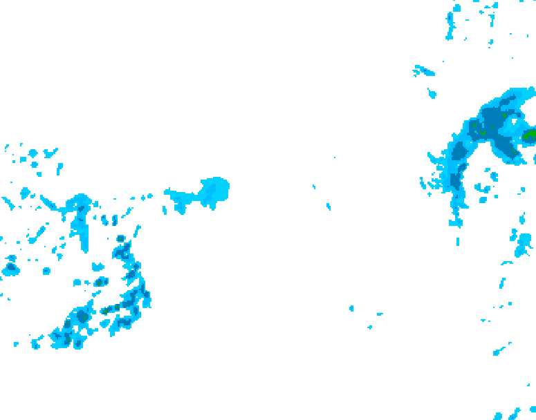 GDPS precipitation 144 hour forecast chart for Canada based on 2025/12/10 0000Z data