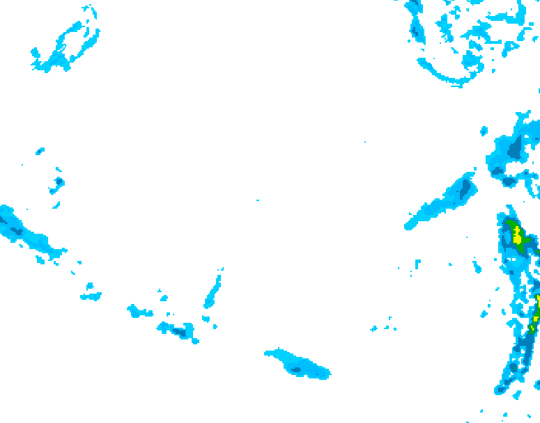 GDPS precipitation 036 hour forecast chart for Canada based on 2025/12/10 1200Z data