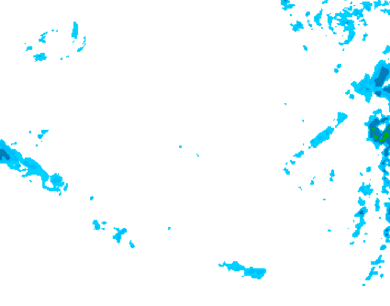 GDPS precipitation 042 hour forecast chart for Canada based on 2025/12/10 1200Z data