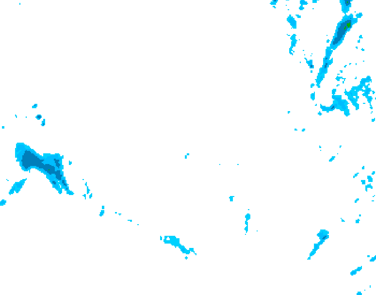 GDPS precipitation 072 hour forecast chart for Canada based on 2025/12/10 1200Z data