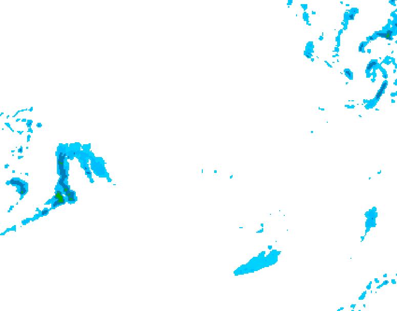 GDPS precipitation 084 hour forecast chart for Canada based on 2025/12/10 1200Z data