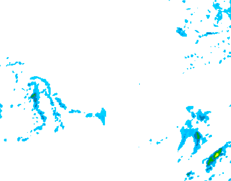 GDPS precipitation 102 hour forecast chart for Canada based on 2025/12/10 1200Z data