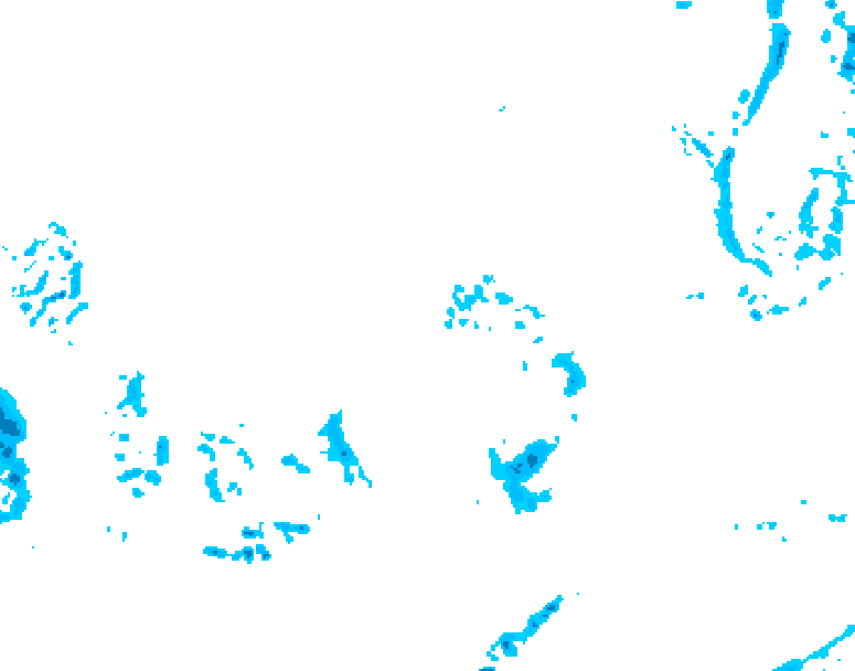 GDPS precipitation 174 hour forecast chart for Canada based on 2025/12/10 1200Z data