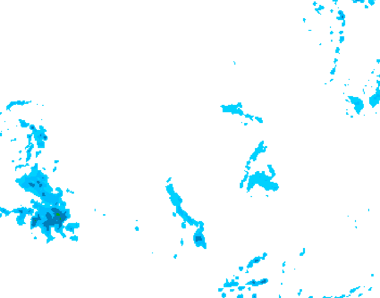 GDPS precipitation 186 hour forecast chart for Canada based on 2025/12/10 1200Z data