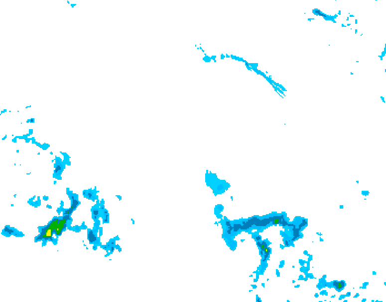 GDPS precipitation 204 hour forecast chart for Canada based on 2025/12/10 1200Z data