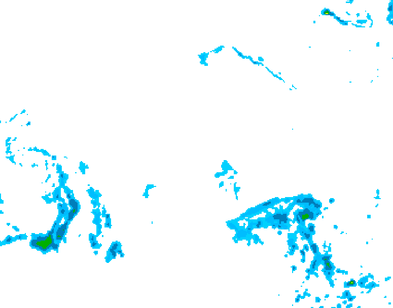 GDPS precipitation 210 hour forecast chart for Canada based on 2025/12/10 1200Z data