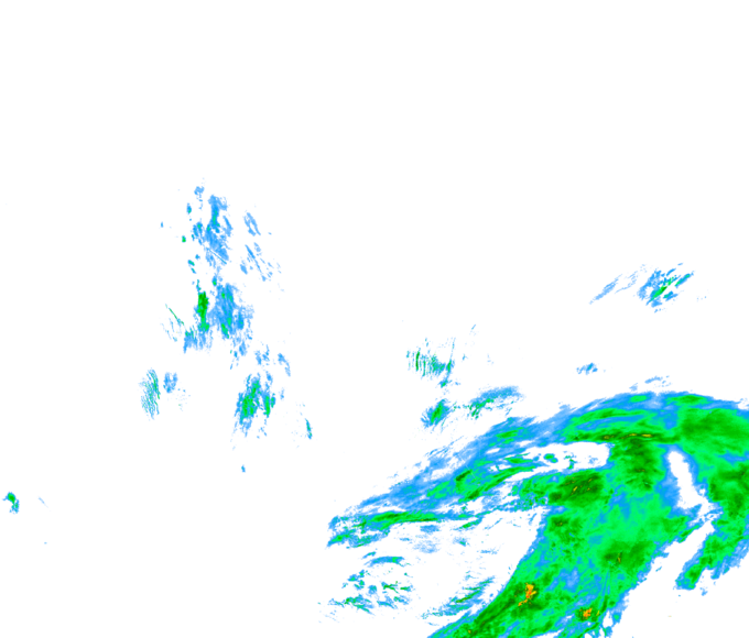 Weather radar data valid at 2025/12/10 14:36 UTC