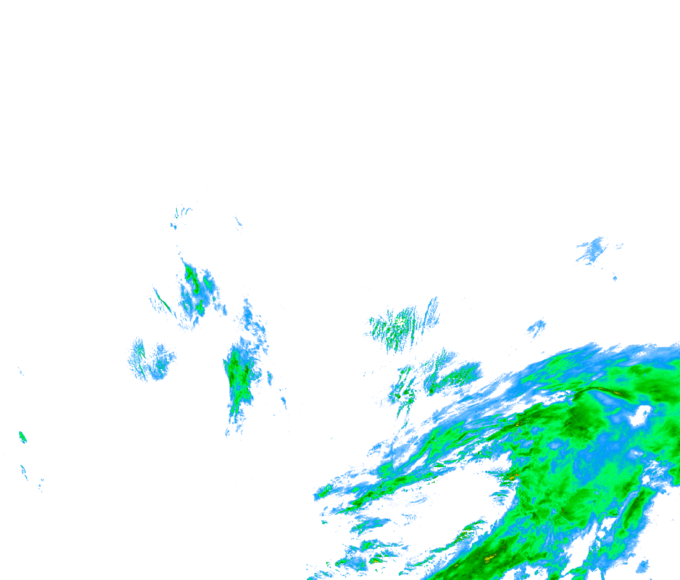 Weather radar data valid at 2025/12/10 16:06 UTC