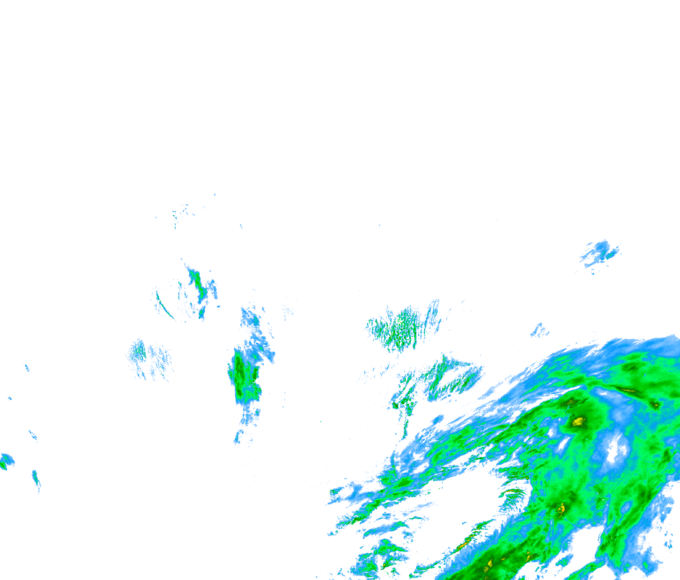 Weather radar data valid at 2025/12/10 16:48 UTC