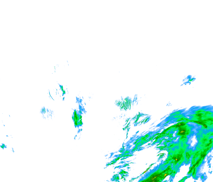 Weather radar data valid at 2025/12/10 17:00 UTC