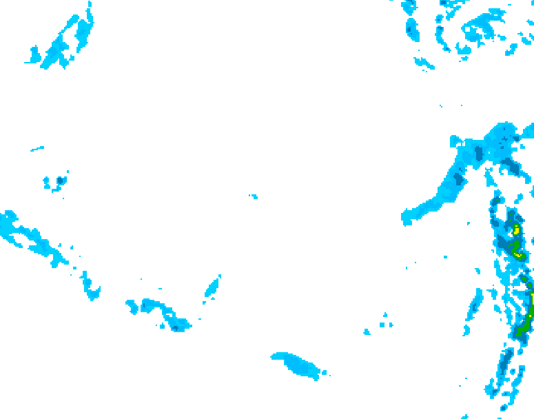 GDPS precipitation 024 hour forecast chart for Canada based on 2025/12/11 0000Z data