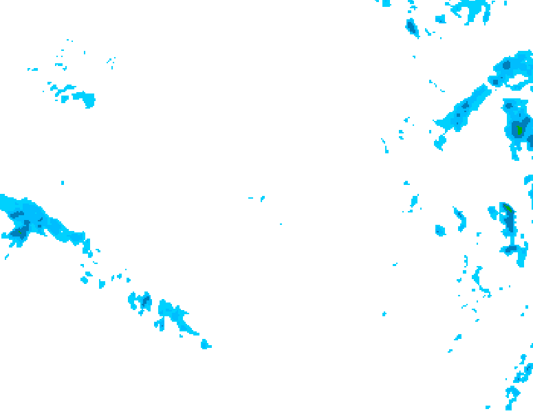 GDPS precipitation 036 hour forecast chart for Canada based on 2025/12/11 0000Z data