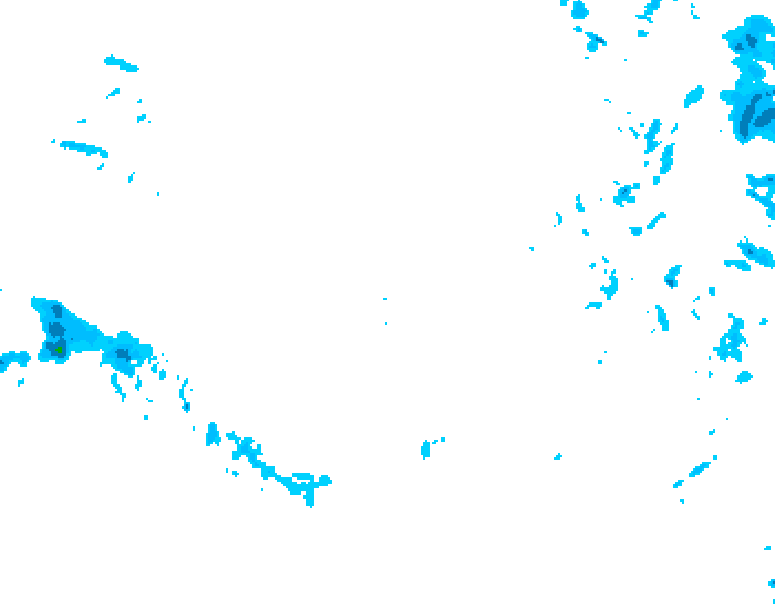 GDPS precipitation 042 hour forecast chart for Canada based on 2025/12/11 0000Z data