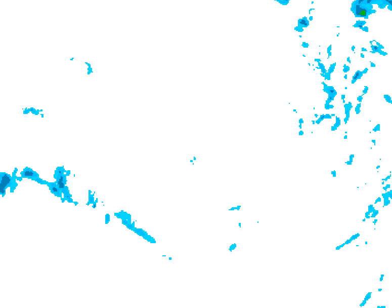 GDPS precipitation 054 hour forecast chart for Canada based on 2025/12/11 0000Z data