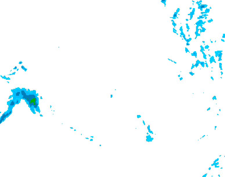 GDPS precipitation 060 hour forecast chart for Canada based on 2025/12/11 0000Z data